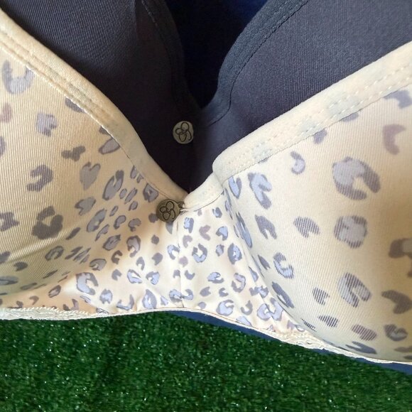 Jessica Simpson Lifting Molded Animal Print 2 Pack Underwire Bra Size 42C NEW - Picture 3 of 11